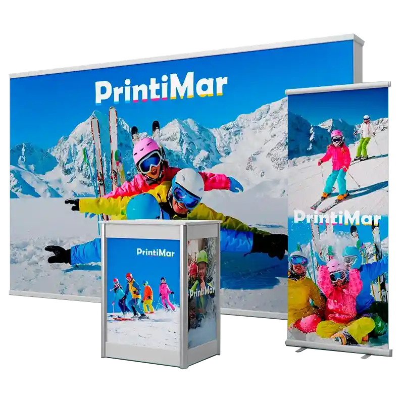 Expositores Rollups, económicos marbella Estepona.